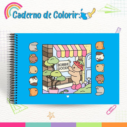 Livro Azul Boob Capa Dura 50 Páginas
